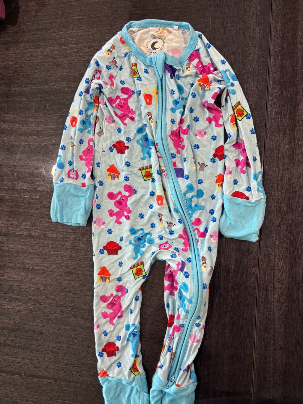 Blues Clues Bamboo Zippy 6-12